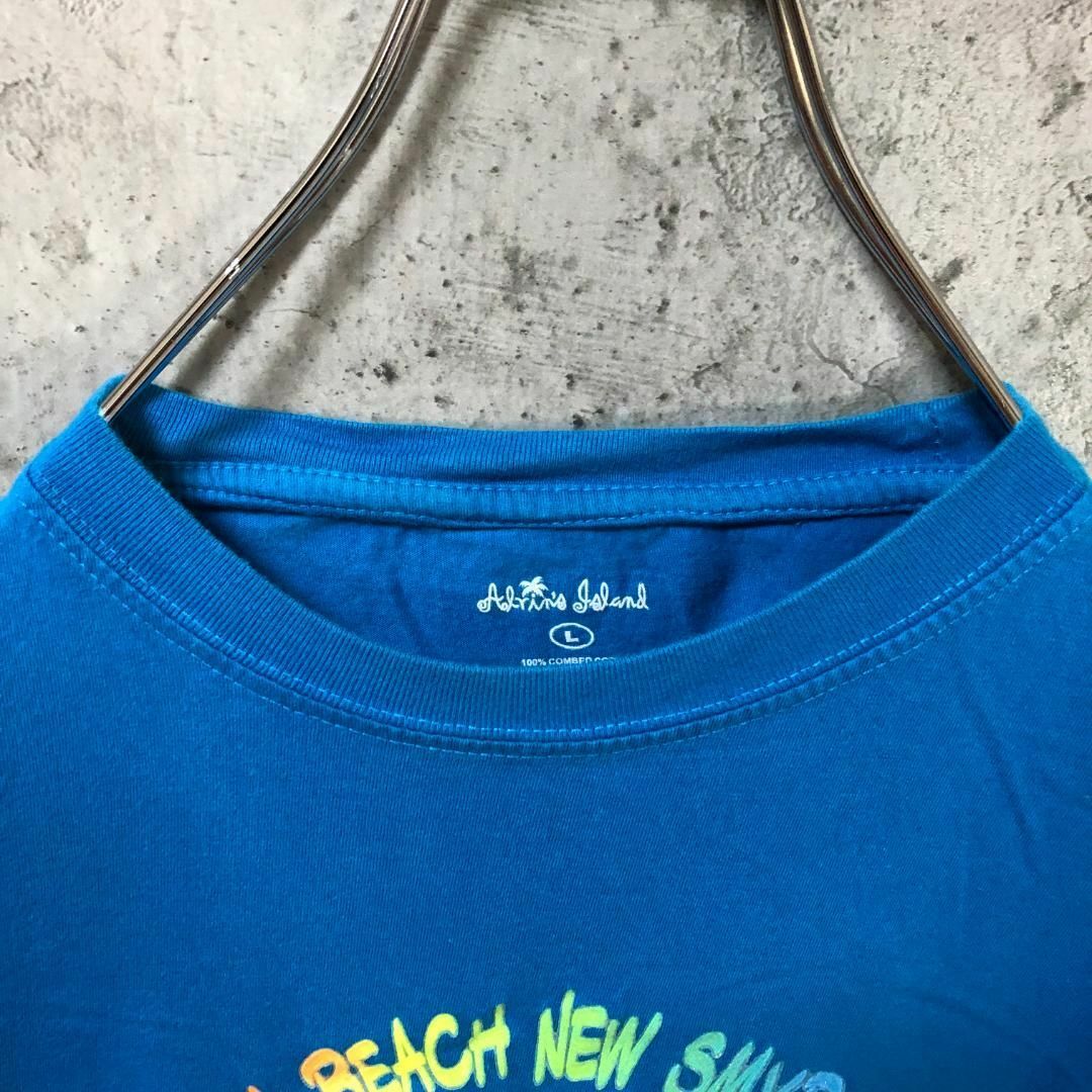 NEW SMYRNA BEACH カモメ カラフル Tシャツ メンズのトップス(Tシャツ/カットソー(半袖/袖なし))の商品写真