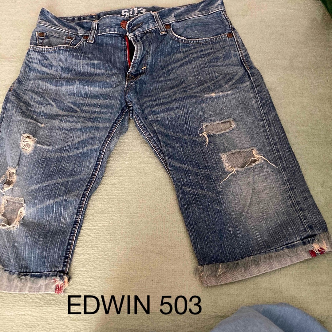 EDWIN(エドウィン)のEDWIN503 BLUE TRIP  ハーフパンツ　ショートパンツ メンズのパンツ(ショートパンツ)の商品写真