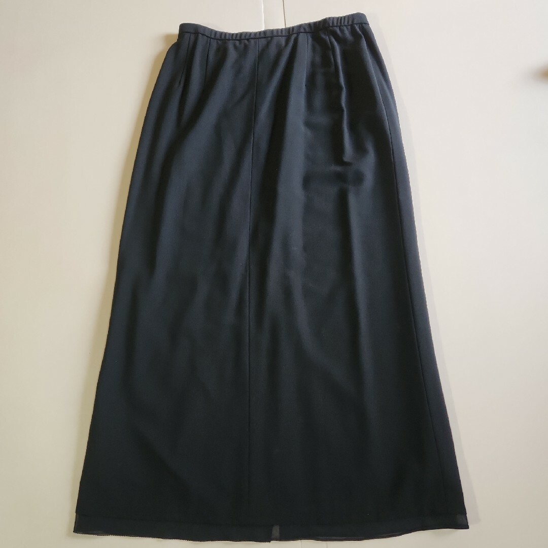 leilian(レリアン)のレリアン　黒ロングスカート　13プラス レディースのスカート(ロングスカート)の商品写真