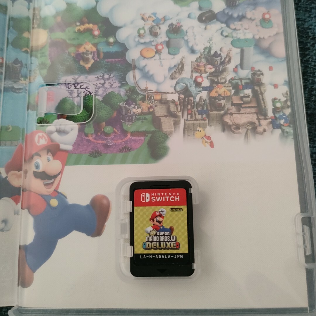 Nintendo Switch(ニンテンドースイッチ)のNew スーパーマリオブラザーズ U デラックス　switch エンタメ/ホビーのゲームソフト/ゲーム機本体(家庭用ゲームソフト)の商品写真