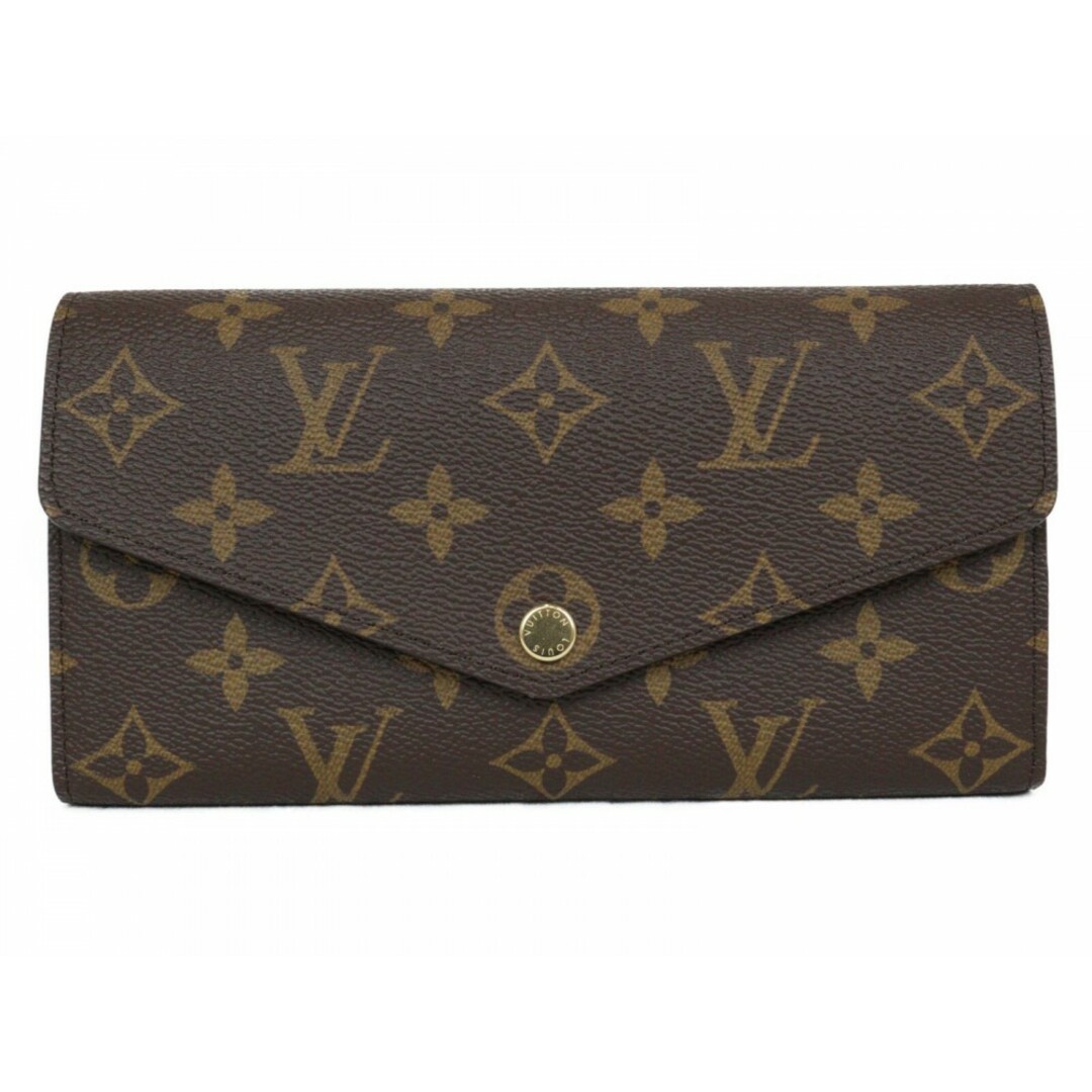 LOUIS VUITTON(ルイヴィトン)の【箱・布袋あり】LOUIS VUITTON　ルイヴィトン　ポルトフォイユ・サラ　M62234　長財布　ロングウォレット　モノグラム　フューシャ　シンプル　レディース　ギフト　プレゼント包装可【中古】松前R56号店 レディースのファッション小物(財布)の商品写真