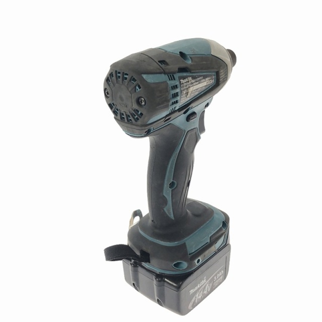 Makita(マキタ)の☆中古品☆makita マキタ 14.4V 充電式インパクトドライバー TD134DX2 3.0Ahバッテリー2個(BL1430)付 コードレス 89743 自動車/バイクのバイク(工具)の商品写真