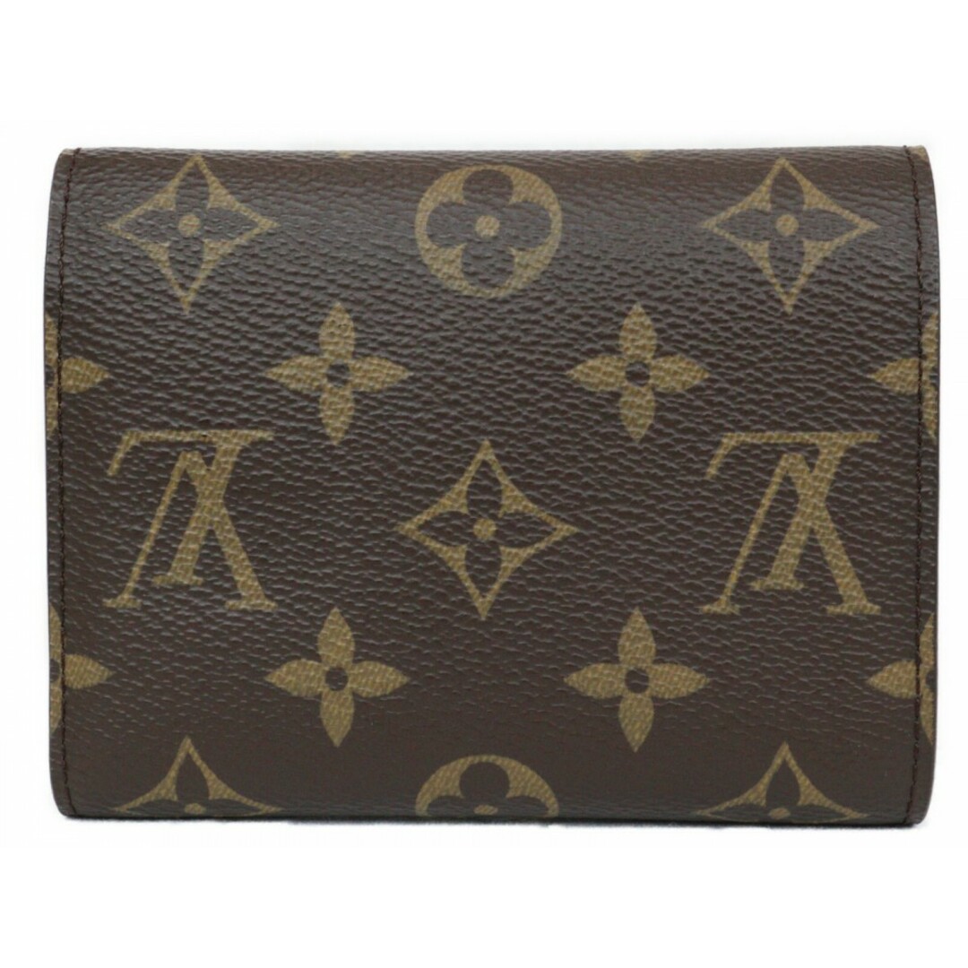 LOUIS VUITTON(ルイヴィトン)のLOUIS VUITTON　ルイヴィトン　ポルトフォイユ・ヴィクトリーヌ　M62472　コンパクトウォレット　モノグラム　ブラウン　ゴールド金具　イニシャル入り　シンプル　レディース　ギフト　プレゼント包装可【中古】松前R56号店 レディースのファッション小物(財布)の商品写真