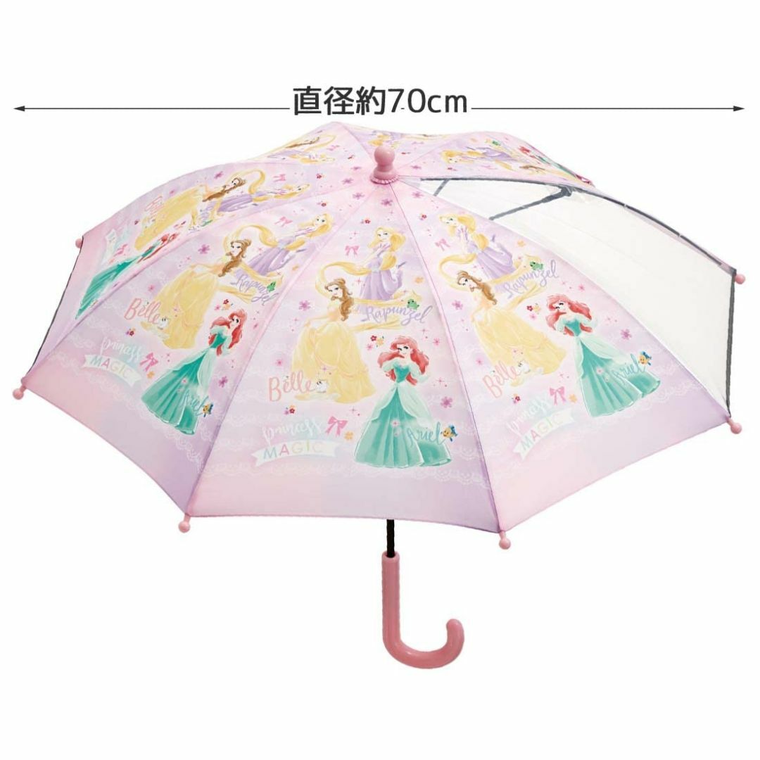 子供用 傘 40cm プリンセス 3~4才向け 約95~105ｃｍ 園児向け 視 キッズ/ベビー/マタニティのベビー服(~85cm)(その他)の商品写真