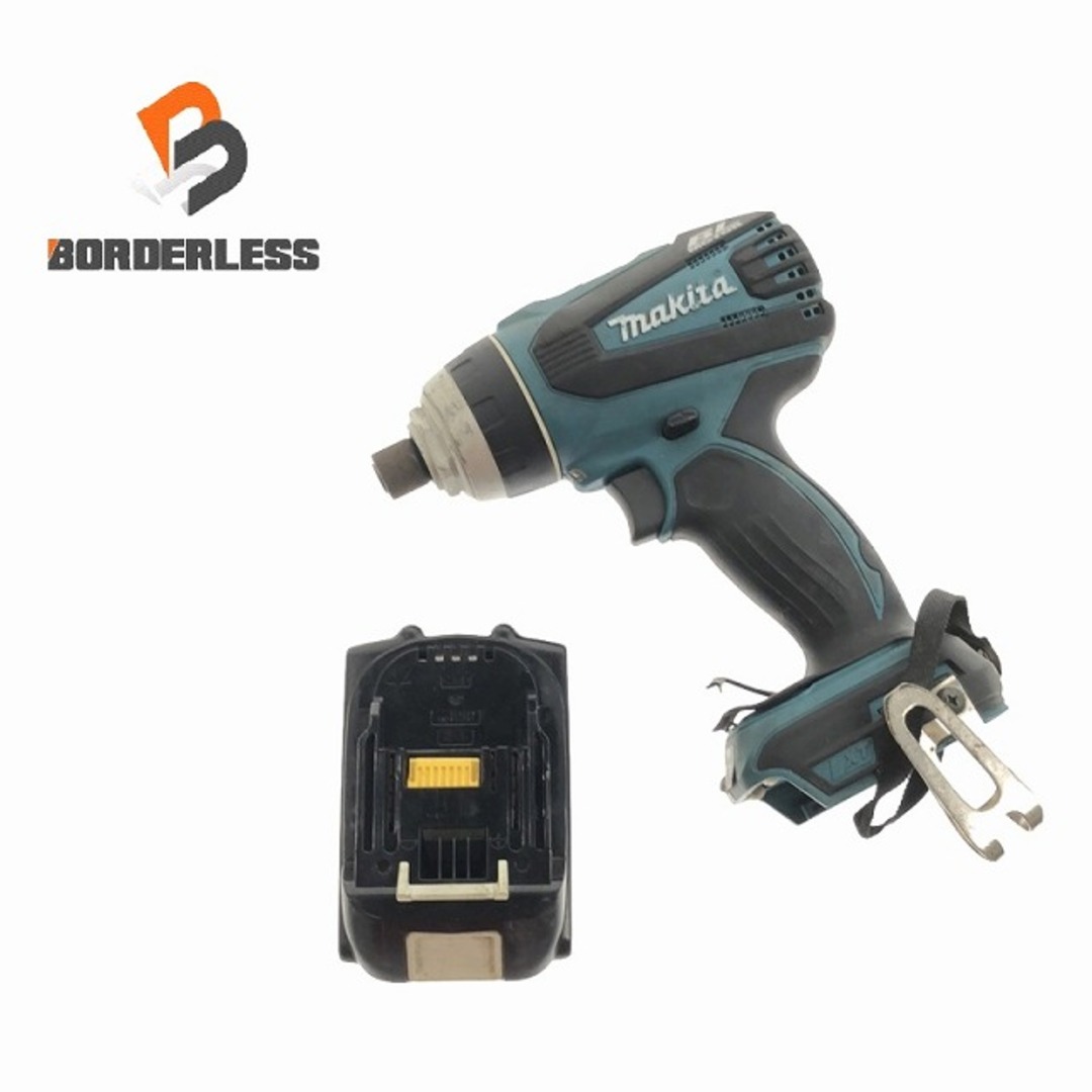 Makita(マキタ)の☆中古品☆ makita マキタ 18V 充電式4モードインパクトドライバ TP141D バッテリ1個(18V 6.0Ah) ※コメント必読 89756 自動車/バイクのバイク(工具)の商品写真