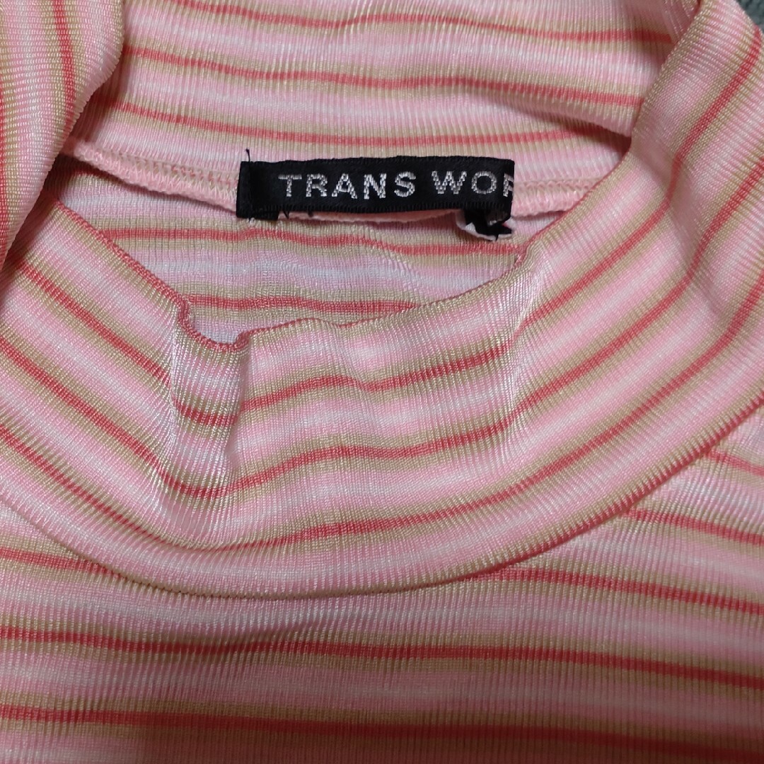 TRANS WORK(トランスワーク)のトランスワーク　カットソー レディースのトップス(カットソー(半袖/袖なし))の商品写真