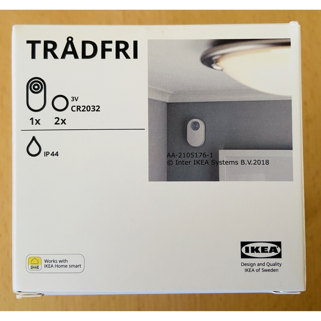 IKEA(イケア)の［専用］【IKEA】［未使用］TRADFRI モーションセンサー x２個 インテリア/住まい/日用品のライト/照明/LED(その他)の商品写真