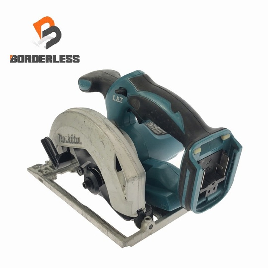 Makita(マキタ)の☆中古品☆ makita マキタ 165mm 18V 充電式丸ノコ BS611 青/ブルー 本体のみ 電動工具 大工道具 ※製造年月日2013年5月 89825 自動車/バイクのバイク(工具)の商品写真