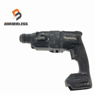 マキタ(Makita)の☆中古品☆makita マキタ 18V 18mm 充電式ハンマドリル HR182D 黒/ブラック 本体のみ コードレス ハンマードリル 穴あけ 穿孔 89855(工具)