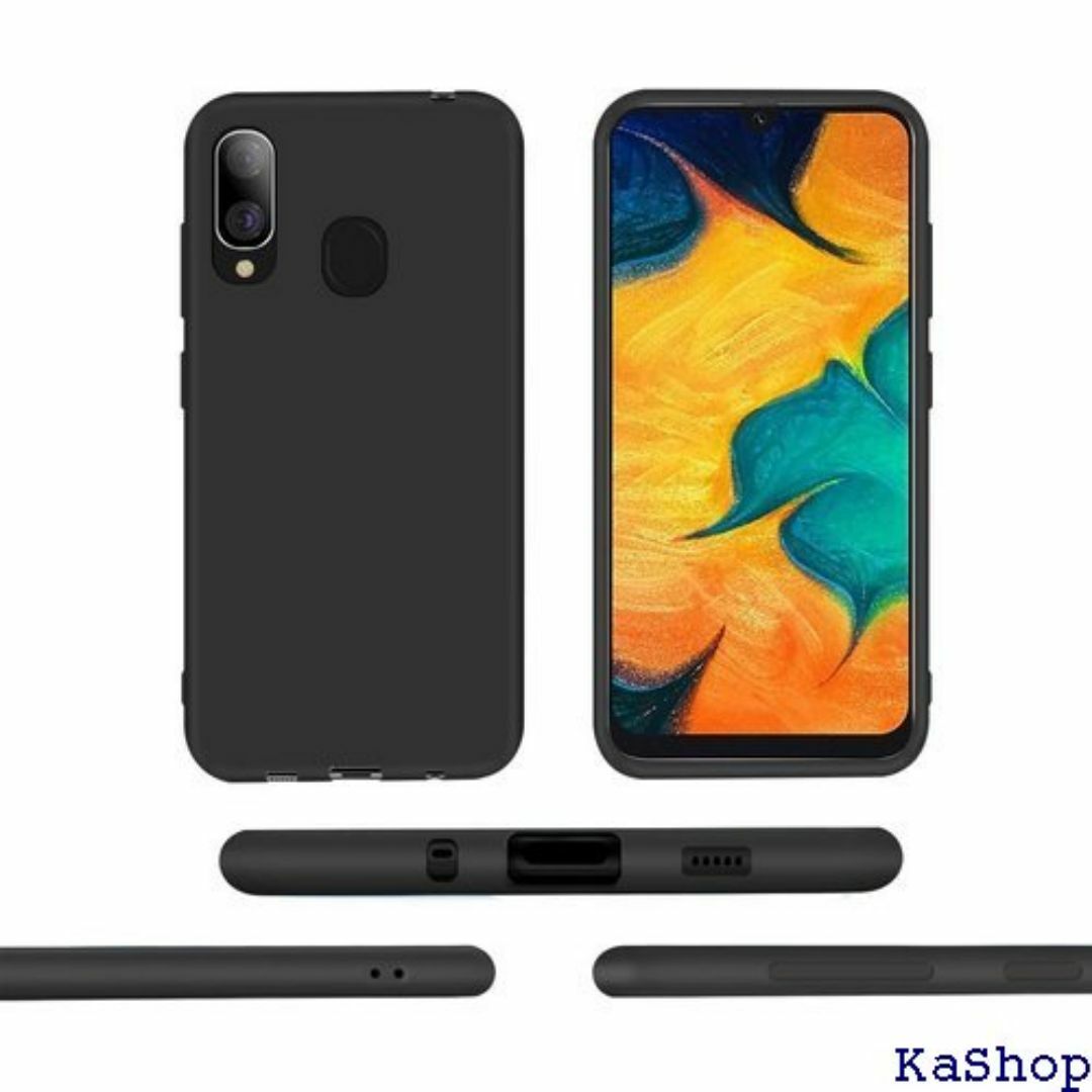 Samsung Galaxy A30 ケース tpu ス バー ブラック 38 スマホ/家電/カメラのスマホ/家電/カメラ その他(その他)の商品写真