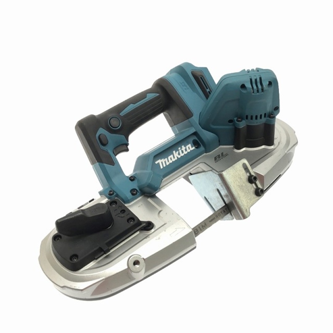 Makita(マキタ)の☆中古品☆makita マキタ 18V 充電式バンドソー PB183D バッテリー1個(18V6.0Ah)付 コードレス 帯鋸切断機 鉄工用 切断機 89927 自動車/バイクのバイク(工具)の商品写真