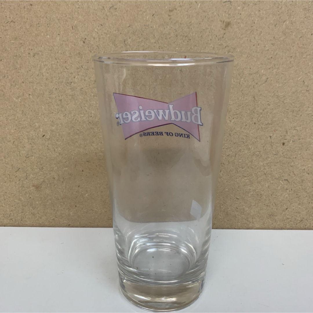 Budwdweiser  glass   灰皿［ガラス製］・ブリキ丸缶灰皿　3点 エンタメ/ホビーのコレクション(その他)の商品写真