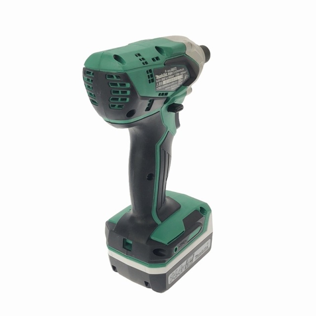 Makita(マキタ)の☆中古美品☆makita マキタ 14.4V 充電式インパクトドライバ M697DSX ライトバッテリー2個(14.4V 1.5Ah) 充電器 ケース付 89945 自動車/バイクのバイク(工具)の商品写真