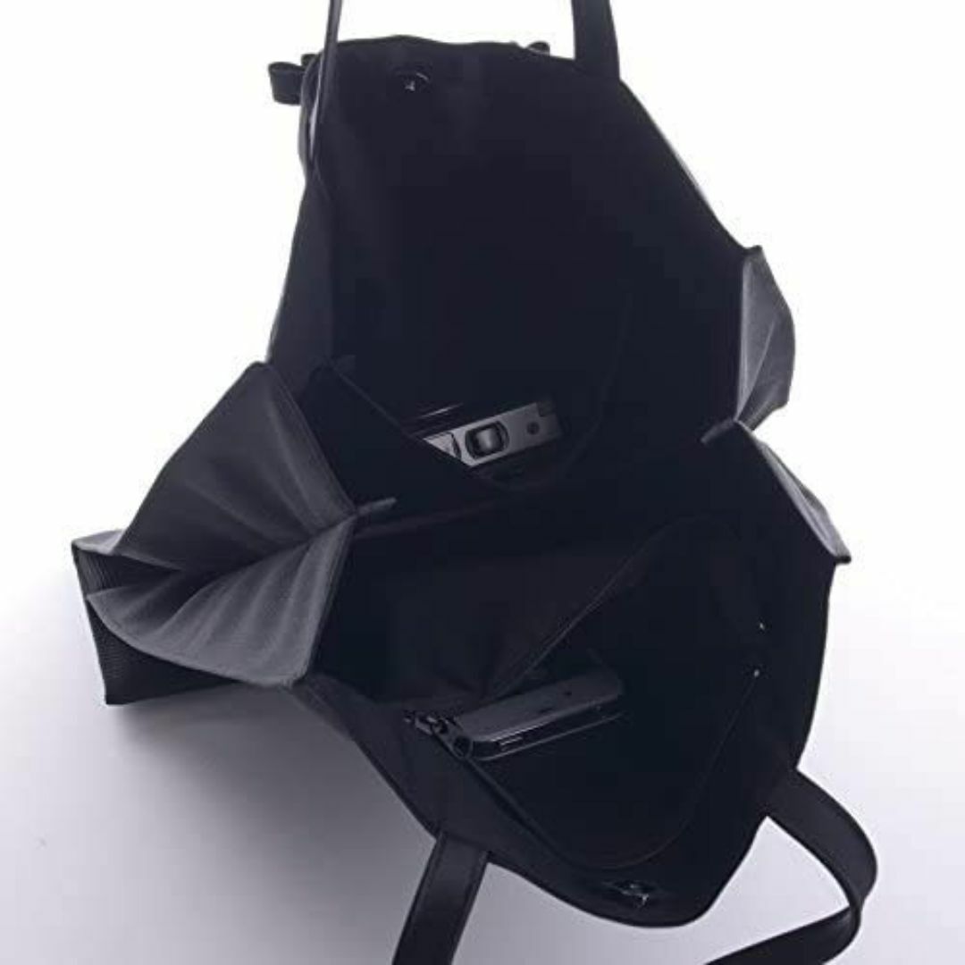 縦型グログランフォーマルサブバッグ 日本製 A4対応 慶弔両用 ブラックフォーマ レディースのバッグ(その他)の商品写真