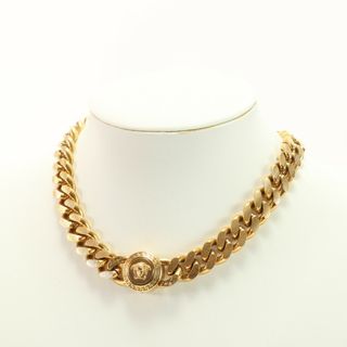 VERSACE - 極美品 ヴェルサーチ メデューサ チェーン ネックレス ゴールド メンズ アクセサリー チョーカー おしゃれ EEM AA16-5