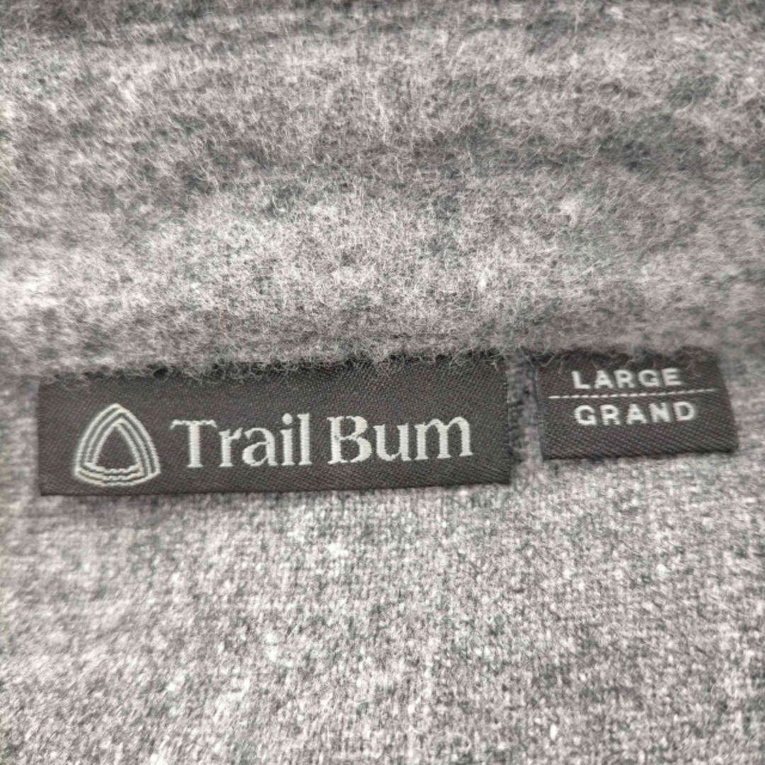 TRAIL BUM(トレイルバム) 胸ポケット 長袖ウールシャツ メンズ メンズのトップス(その他)の商品写真