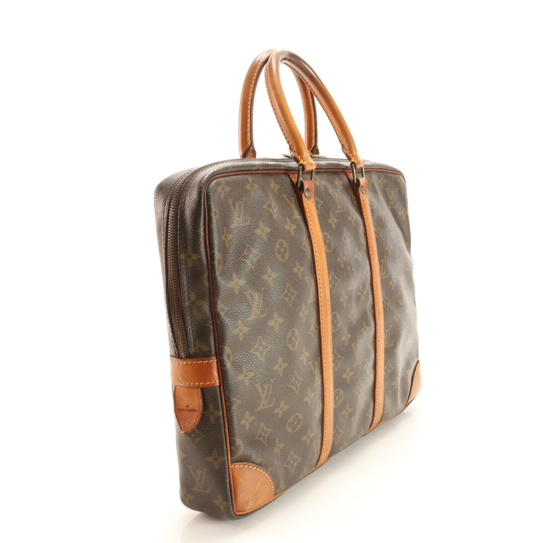 LOUIS VUITTON(ルイヴィトン)のルイヴィトン モノグラム ポルト ドキュマン ヴォワヤージュ PDV M53361 レザー ビジネス バッグ 書類鞄 通勤 A4 メンズ EEM AA13-9 メンズのバッグ(ビジネスバッグ)の商品写真