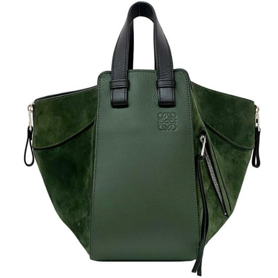LOEWE - ロエベ ハンドバッグ ハンモック スモール カーキ LOEWE - ロエベ ハンドバッグ ハンモック スモール カーキ