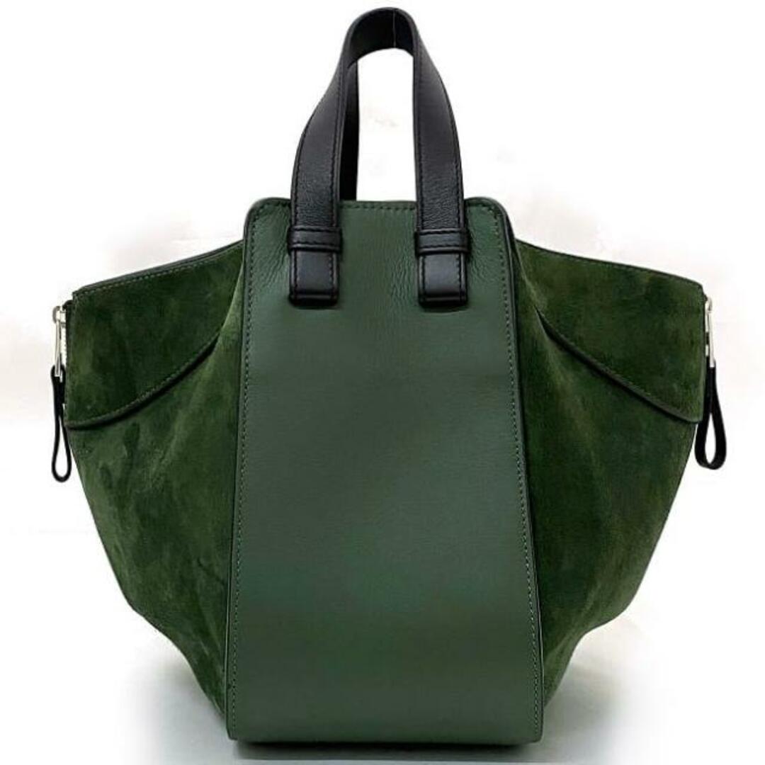 LOEWE - ロエベ ハンドバッグ ハンモック スモール カーキ LOEWE - ロエベ ハンドバッグ ハンモック スモール カーキ
