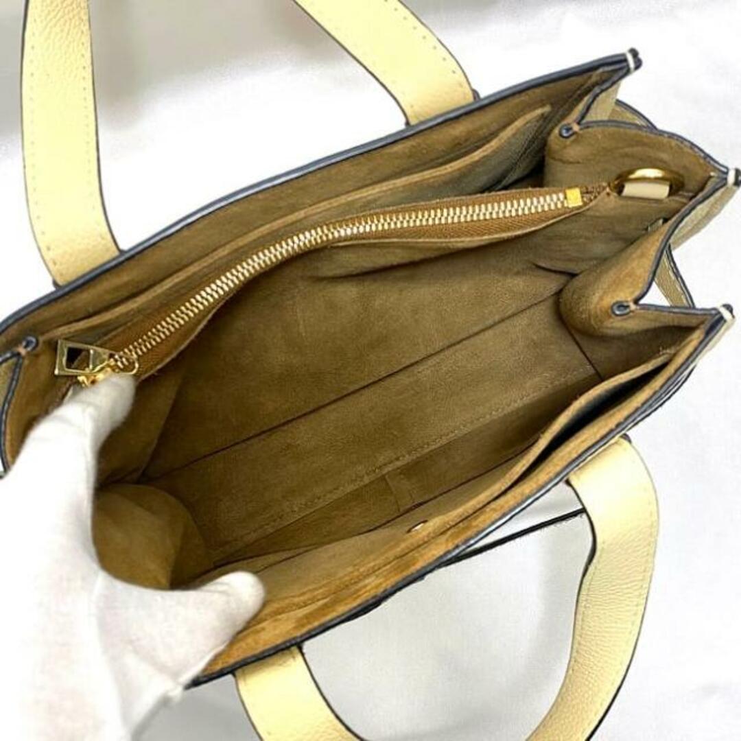 LOEWE - ロエベ ハンドバッグ ゲートバッグ ベージュ 蛇 美品 LOEWE - ロエベ ハンドバッグ ゲートバッグ ベージュ 蛇 美品