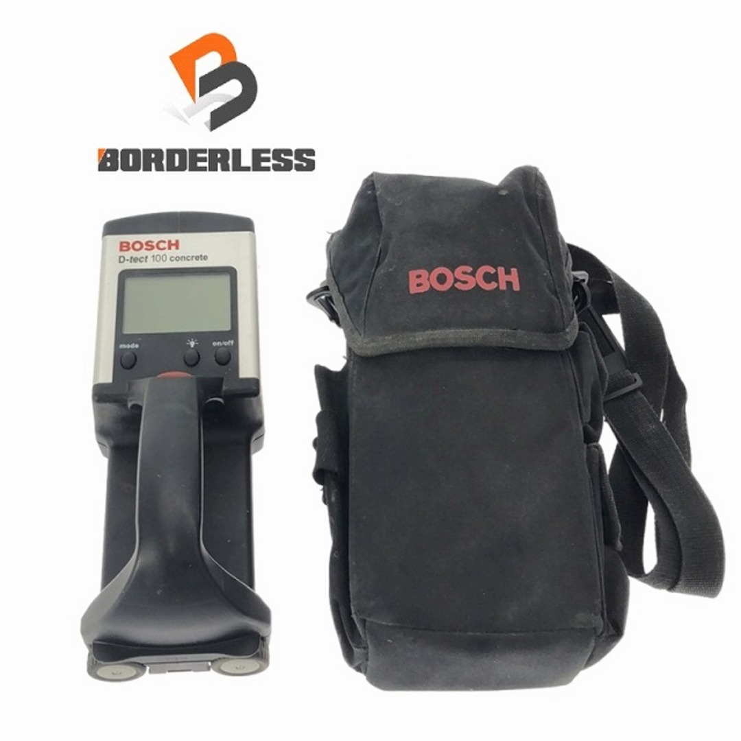 BOSCH(ボッシュ)の☆中古品☆ BOSCH ボッシュ コンクリート探知機 D-TECT100型 鉄筋探査機 ウォールスキャナー 90011 自動車/バイクのバイク(工具)の商品写真