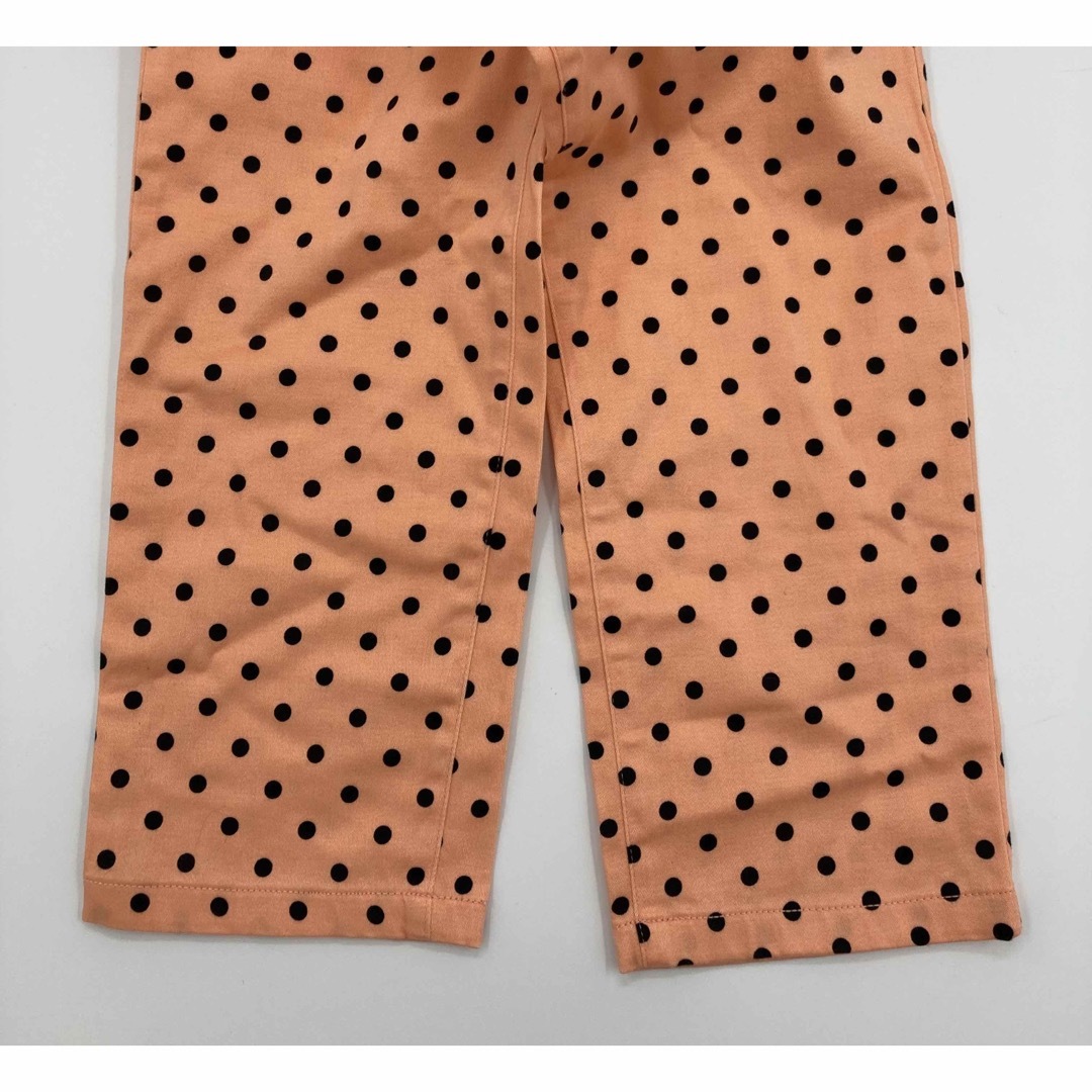 GU(ジーユー)のGU ジーユー ドット柄パンツ L オレンジ レディースのパンツ(カジュアルパンツ)の商品写真