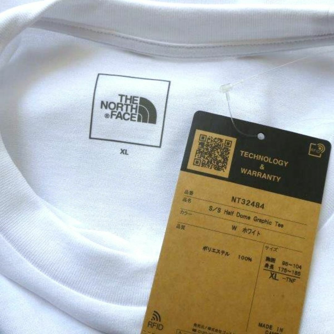 THE NORTH FACE(ザノースフェイス)のTNF ハーフドーム グラフィック Tee NT32484 UV 吸汗速乾 XL メンズのトップス(Tシャツ/カットソー(半袖/袖なし))の商品写真