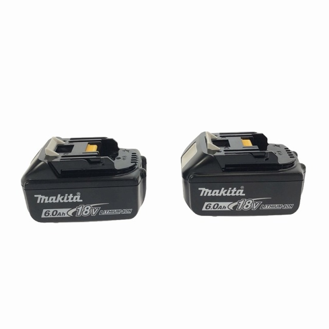 Makita(マキタ)の☆極美品2個セット☆makita マキタ 18V 6.0Ah 残量表示付 純正 リチウムイオンバッテリー BL1860B リチウムイオン電池 蓄電池 90060 自動車/バイクのバイク(工具)の商品写真