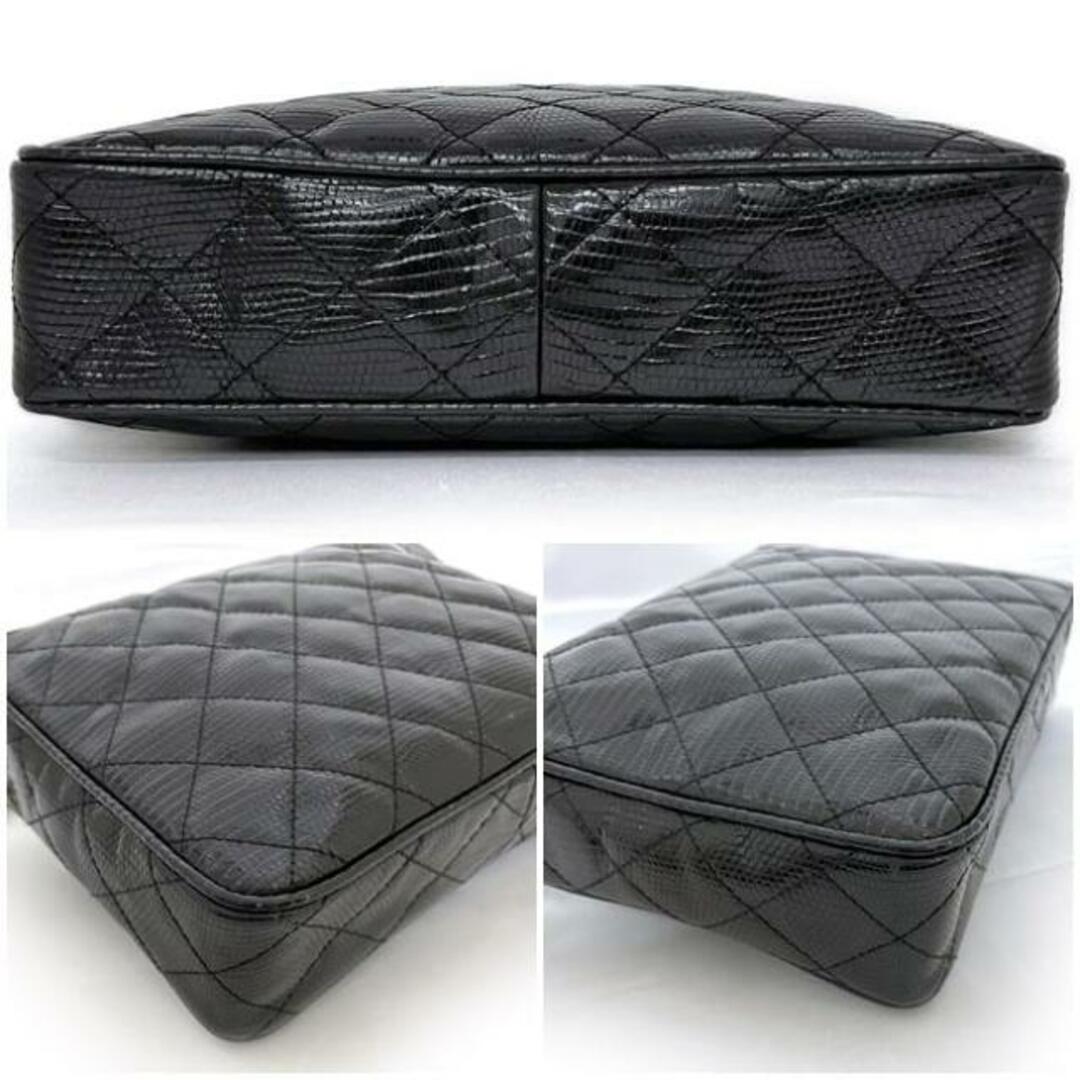 CHANEL - シャネル チェーン ショルダーバッグ ブラック CHANEL - シャネル チェーン ショルダーバッグ ブラック