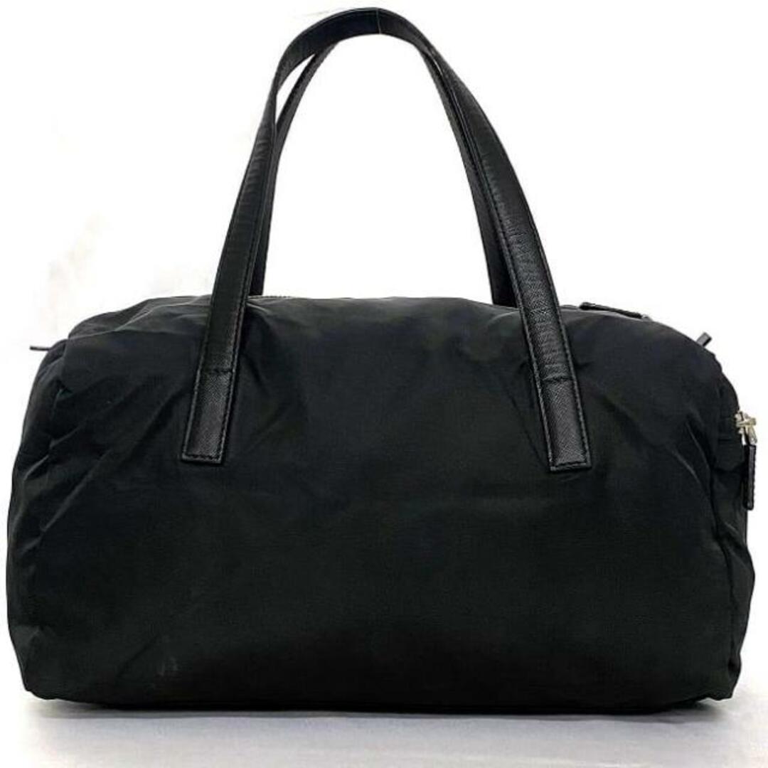 PRADA - プラダ ミニボストン バッグ ブラック NERO テスート PRADA - プラダ ミニボストン バッグ ブラック NERO テスート