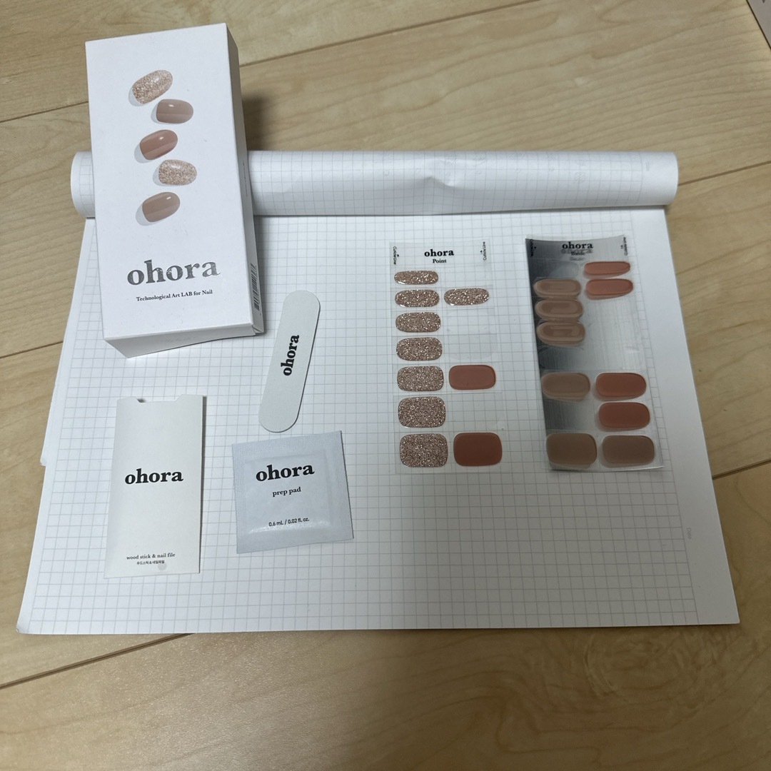 ohora ネイルシールセット コスメ/美容のネイル(ネイル用品)の商品写真