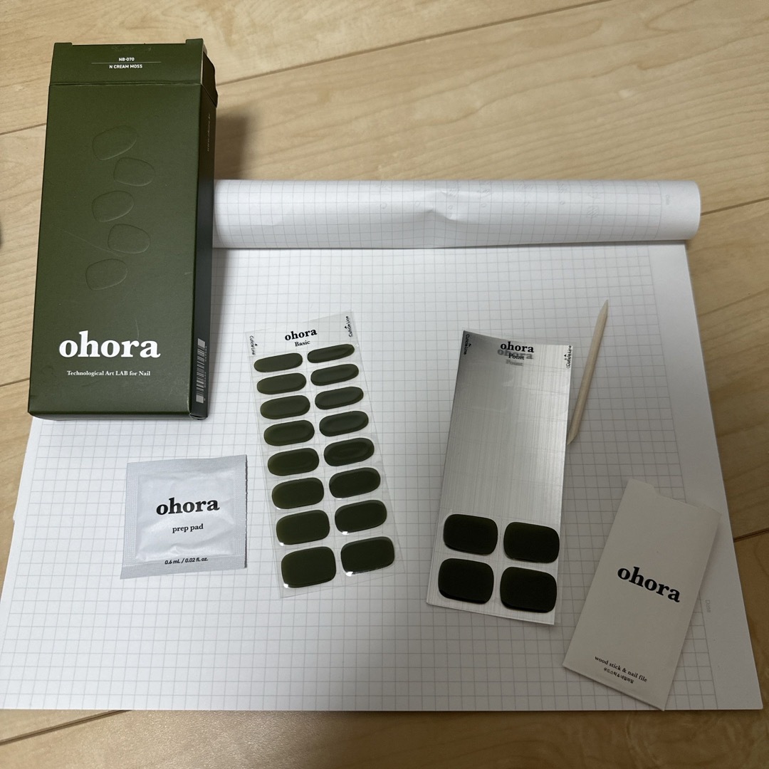 ohora ネイルシールセット コスメ/美容のネイル(ネイル用品)の商品写真