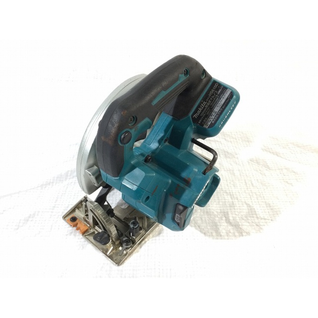 Makita(マキタ)の☆中古品☆makita マキタ 18V 165mm 充電式マルノコ HS610D バッテリー1個(18V6.0Ah)付 コードレス 丸ノコ 丸のこ 丸鋸 90115 自動車/バイクのバイク(工具)の商品写真