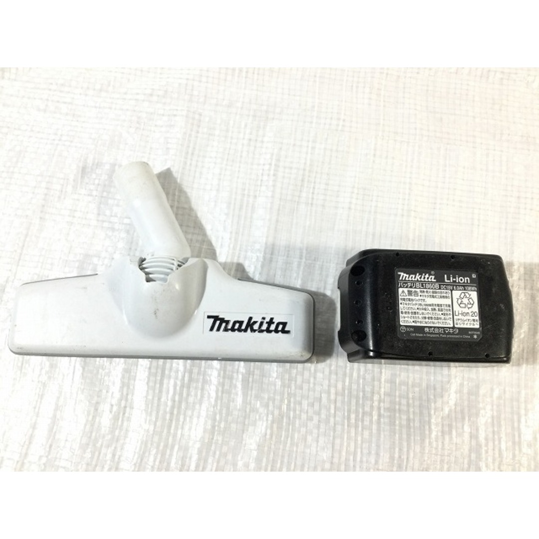 Makita(マキタ)の☆中古品☆ makita マキタ 18V 充電式クリーナー CL281FD バッテリー1個 BL1860B(18V6.0AH) コードレス ハンディ 掃除機 90126 自動車/バイクのバイク(工具)の商品写真