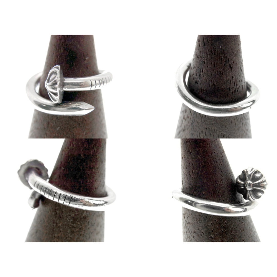 Chrome Hearts(クロムハーツ)のクロムハーツ CHROME HEARTS ■ 【 CROSSBALL NAIL RING 】 クロス ボール ネイル リング　s2970 メンズのアクセサリー(リング(指輪))の商品写真