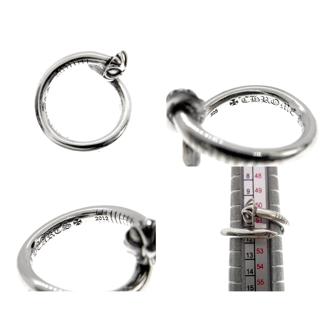 Chrome Hearts(クロムハーツ)のクロムハーツ CHROME HEARTS ■ 【 CROSSBALL NAIL RING 】 クロス ボール ネイル リング　s2970 メンズのアクセサリー(リング(指輪))の商品写真