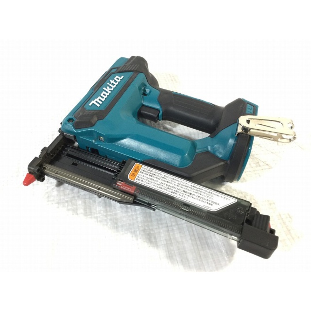 Makita(マキタ)の☆美品☆makita マキタ 18V 35mm 充電式ピンタッカー PT353DZK 本体＋ケース コードレス ピンネイラ ピン釘打機 ピン釘打ち機 90430 自動車/バイクのバイク(工具)の商品写真