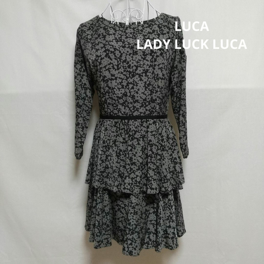 LUCA/LADY LUCK LUCA(ルカレディラックルカ)のLUCA/LADY LUCK LUCA ミニワンピース レディースのワンピース(ミニワンピース)の商品写真