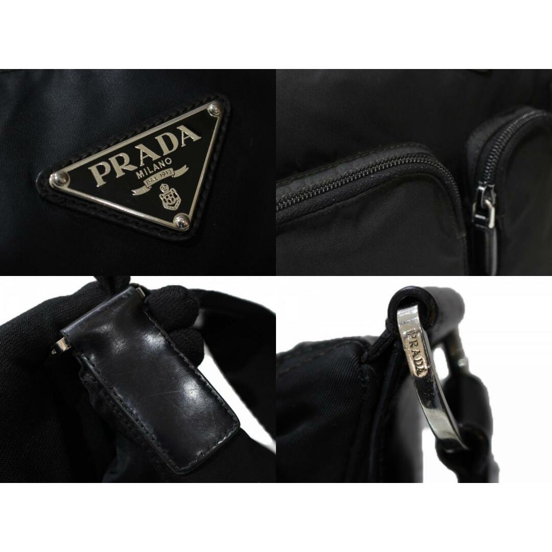 PRADA(プラダ)のPRADA　プラダ　メッセンジャーバッグ　BT0523　ナイロン　ブラック　黒　シンプル　メンズ　レディース　ユニセックス　ギフト　プレゼント包装可【中古】松前R56号店 メンズのバッグ(ショルダーバッグ)の商品写真