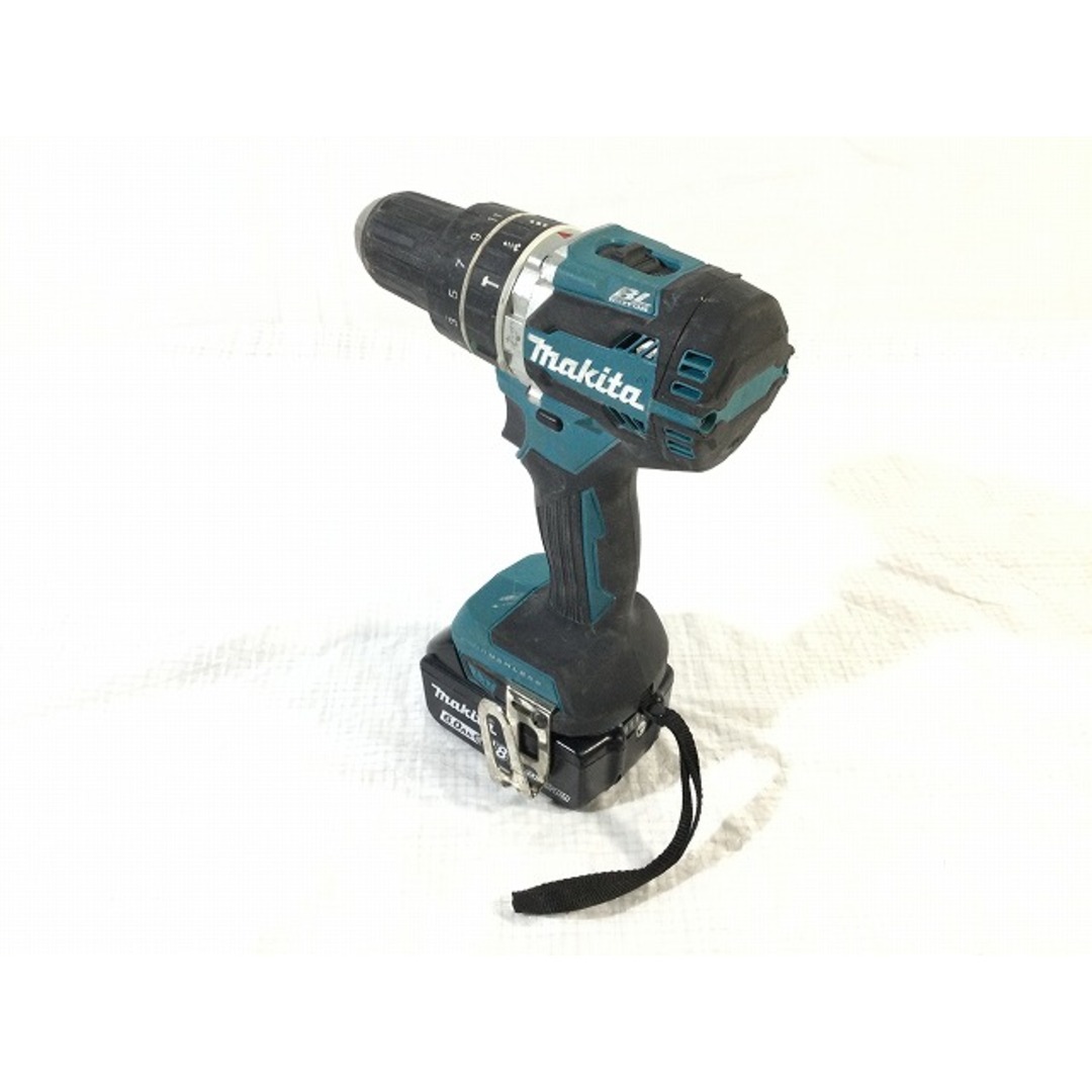 Makita(マキタ)の☆中古品☆makita マキタ 18V 充電式震動ドライバドリル HP484D バッテリー1個(18V 6.0Ah) 充電器付き 90576 自動車/バイクのバイク(工具)の商品写真