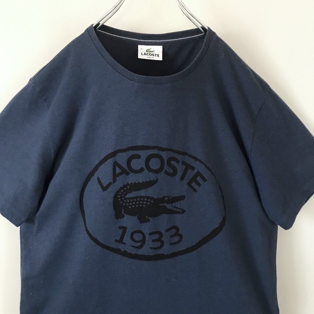 LACOSTE(ラコステ)のラコステ★サークルロゴプリント★クルーネックTシャツ★サイズ4/JPNメンズL) メンズのトップス(Tシャツ/カットソー(半袖/袖なし))の商品写真