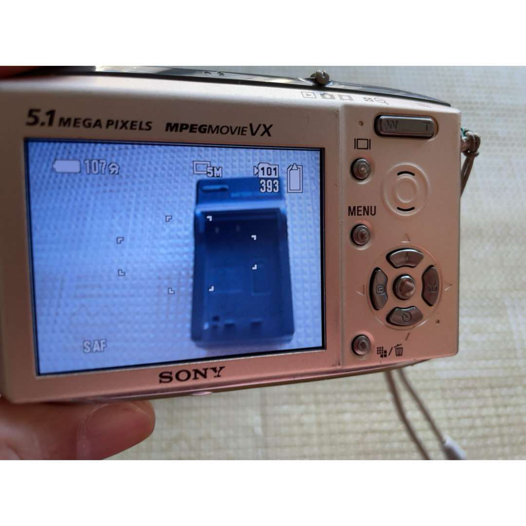 SONY(ソニー)のSONY Cyber-shot DSC-T5 デジカメ送料込 スマホ/家電/カメラのカメラ(コンパクトデジタルカメラ)の商品写真