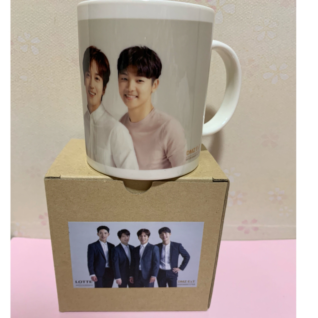 CNBLUE(シーエヌブルー)の【非売品】CNBLUE マグカップ　ロッテfanmeeting エンタメ/ホビーのタレントグッズ(アイドルグッズ)の商品写真