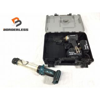 マキタ(Makita)の☆中古品☆ オマケ付♪ makita マキタ 18V 充電式インパクトドライバ TD148D 本体のみ 電動工具 大工道具 90221(工具)