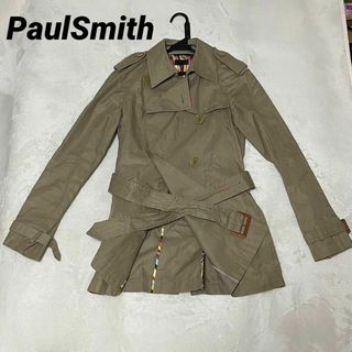 ポールスミス(Paul Smith)の【鮮やか】ポールスミス　Paul Smith トレンチコート　マルチカラー　L(トレンチコート)