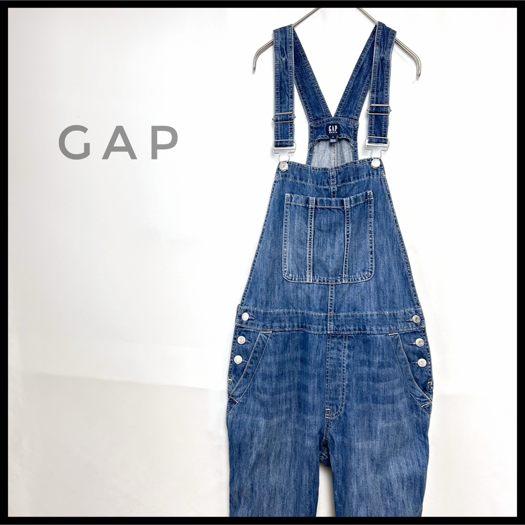 GAP(ギャップ)のGAP ギャップ　デニム　オーバーオール　ユニセックス　リンクコーデ　カジュアル メンズのパンツ(サロペット/オーバーオール)の商品写真