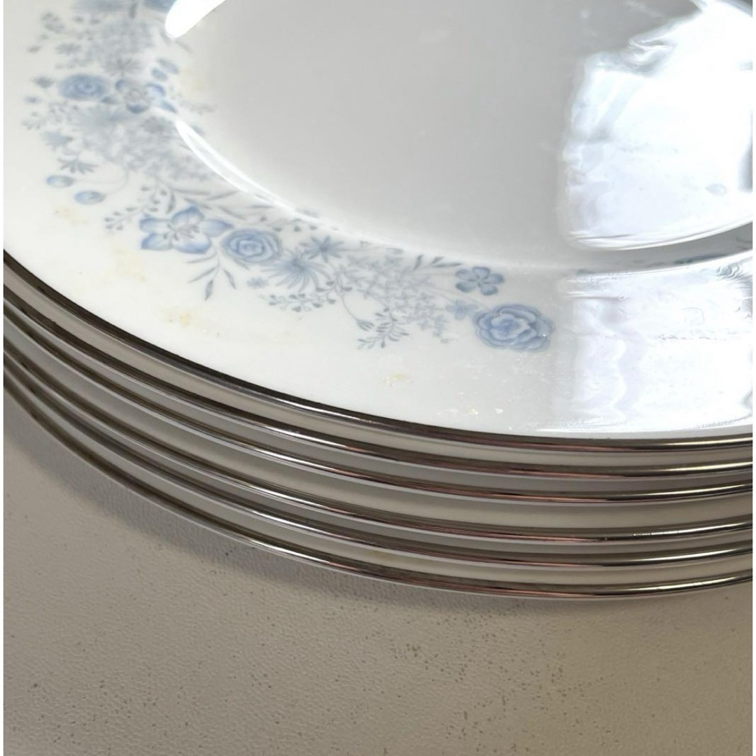 WEDGWOOD(ウェッジウッド)のウェッジウッド　ベルフルール　大皿　６枚セット インテリア/住まい/日用品のキッチン/食器(食器)の商品写真