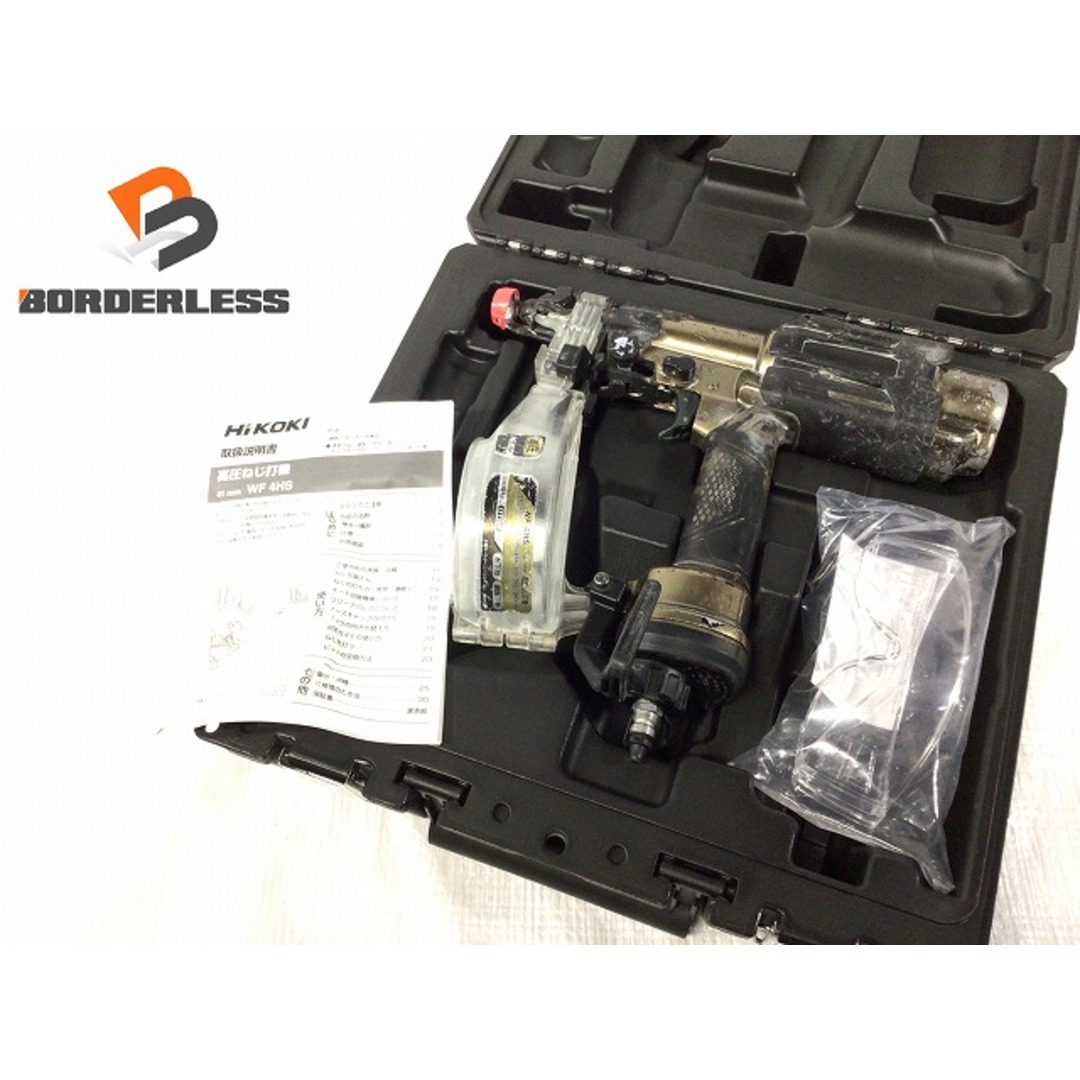 日立 - ☆中古品☆HiKOKI ハイコーキ 41mm 高圧ねじ打機 WF4HS 日立 - ☆中古品☆HiKOKI ハイコーキ 41mm 高圧ねじ打機 WF4HS
