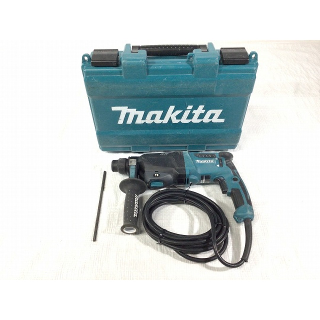 Makita(マキタ)の☆中古品☆makita マキタ 26mm ハンマドリル HR2601F 穴あけ 穿孔 ケース付き 90532 自動車/バイクのバイク(工具)の商品写真