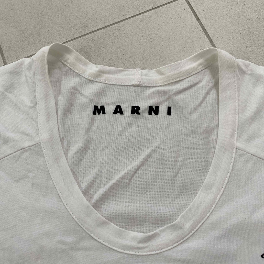 Marni(マルニ)のマルニ　marni 鳥プリントTシャツ　36 レディースのトップス(Tシャツ(半袖/袖なし))の商品写真